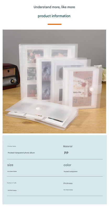 instant photo album multiple pockets