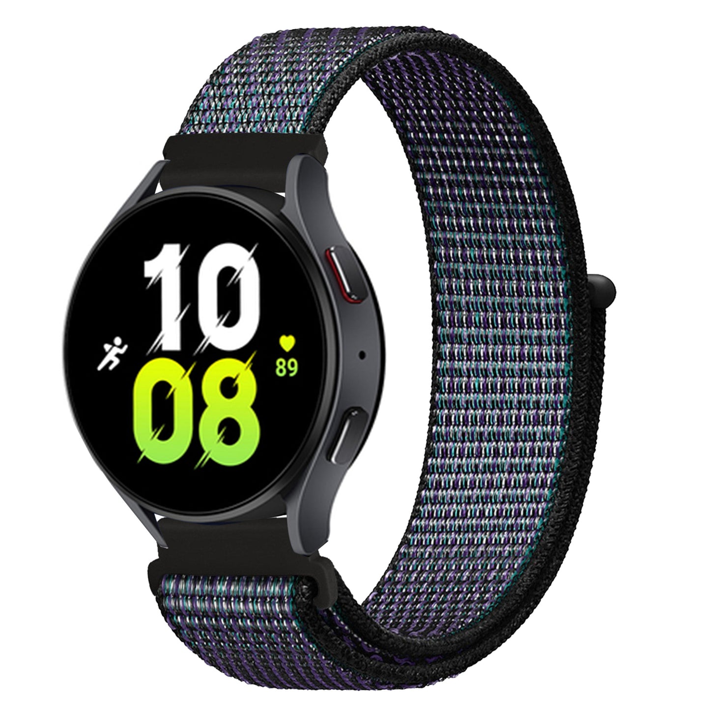 High-Quality 20/22mm Nylon Sport Watch Bands for Huawei GT4 & Samsung Galaxy Watch | Hook and Loop Design