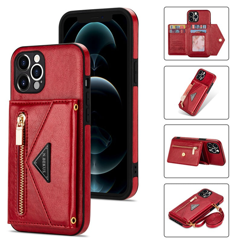 elegant PU leather wallet case