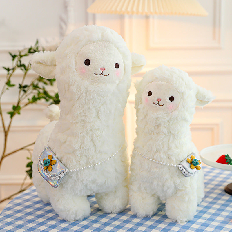 cartoon alpaca plush