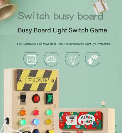 toddler busy board