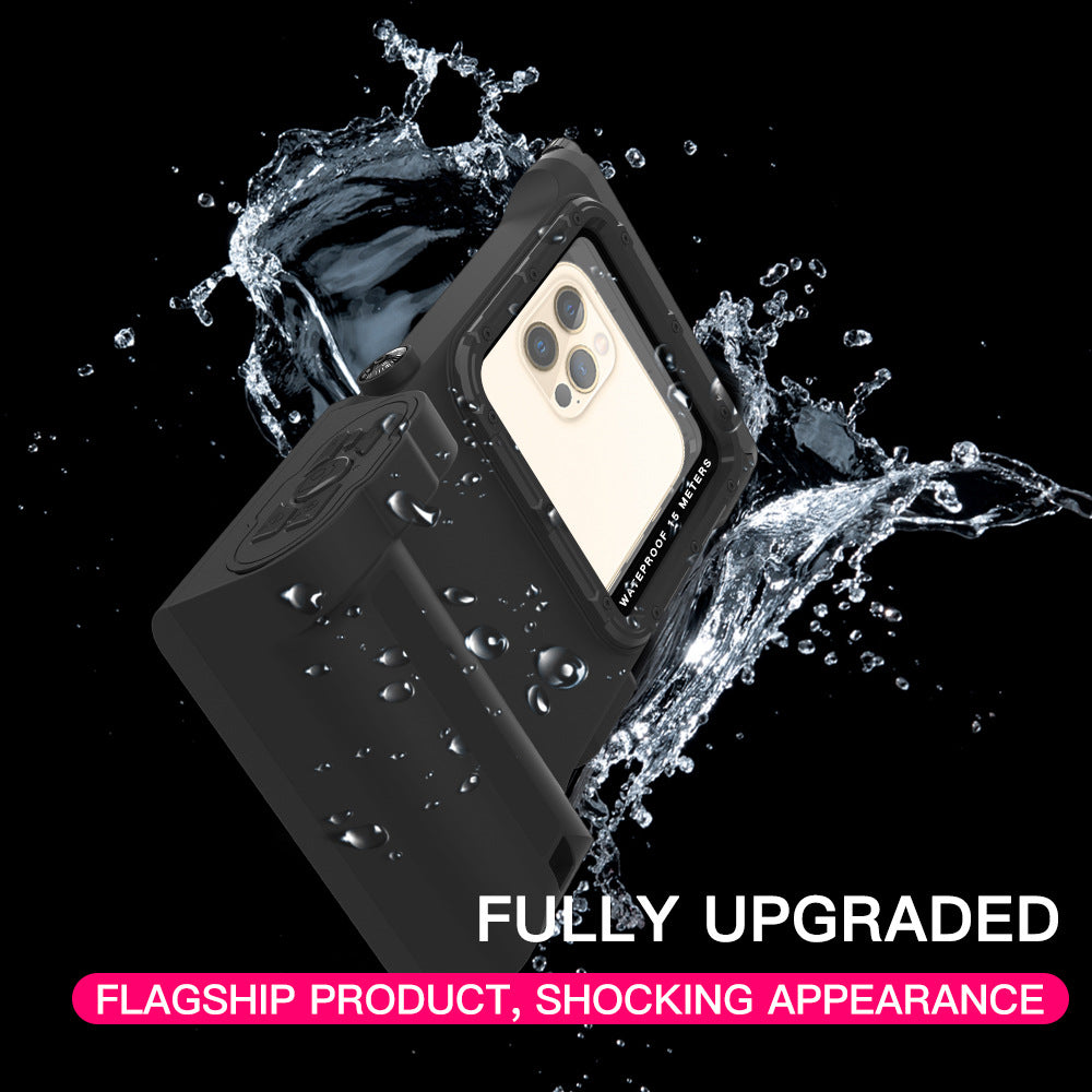 Ultra-Durable 15M Waterproof Diving Case for iPhone & Samsung - Anti-Shock & Impact-Resistant