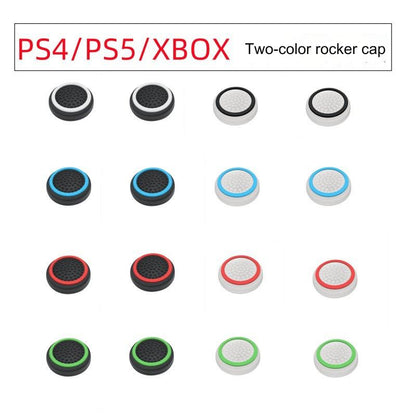 Universal Silicone Thumbstick Caps for PS4, PS5 & Xbox Controllers - Glow in the Dark, Multi-Color Options