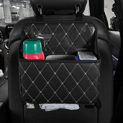 high-capacity car seat hanging organizer image