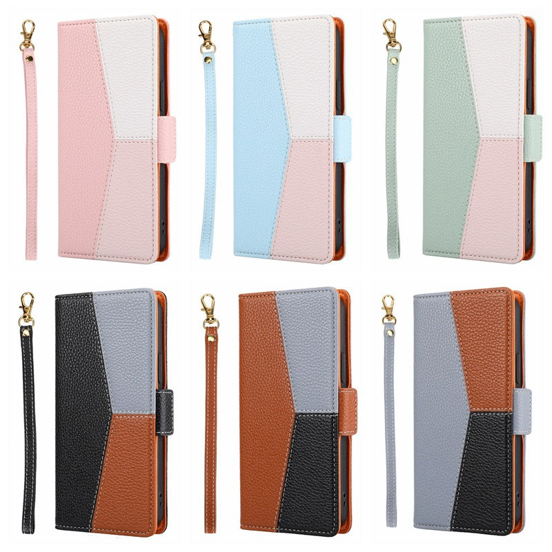 Premium PU Leather Flip Case for iPhone & Samsung | Stylish Multi-Color Wallet Cover with Card Slots