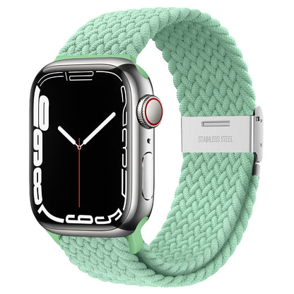 Premium Nylon Woven Strap for Apple Watch - Fits All Series and Sizes - Adjustable Buckle - Stylish and Durable