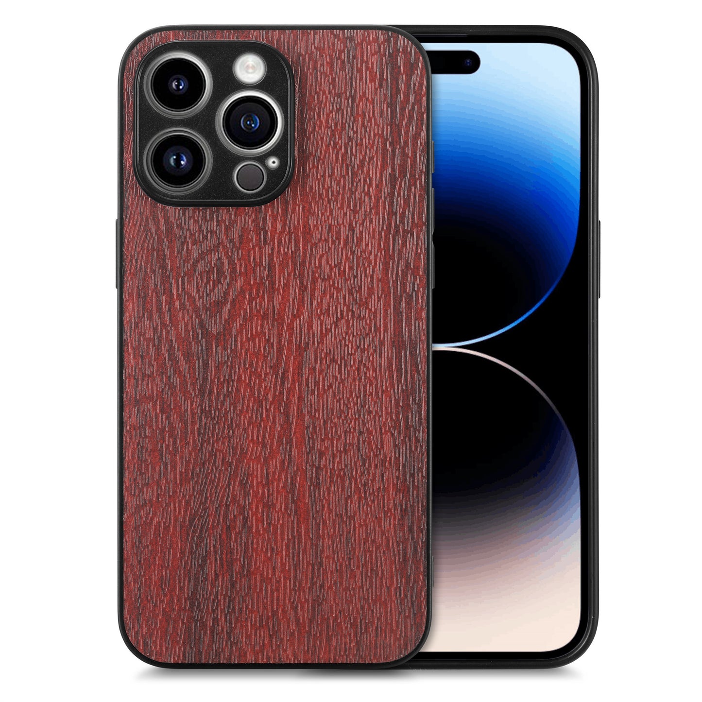 Stylish Wood Grain iPhone & Samsung Case - Durable, Lightweight, and Anti-Fingerprint Protection