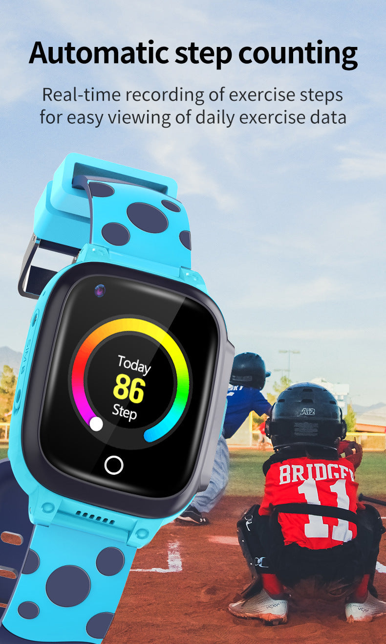 waterproof kids smartwatch with 4G connectivity