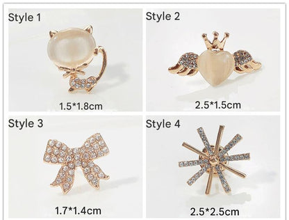 Cute Clover Design Brooch 5