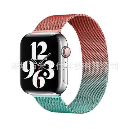 Premium Metal Milanese Loop Band for Apple Watch Series 1-9 & SE - Stylish, Adjustable & Breathable | Multiple Colors Available