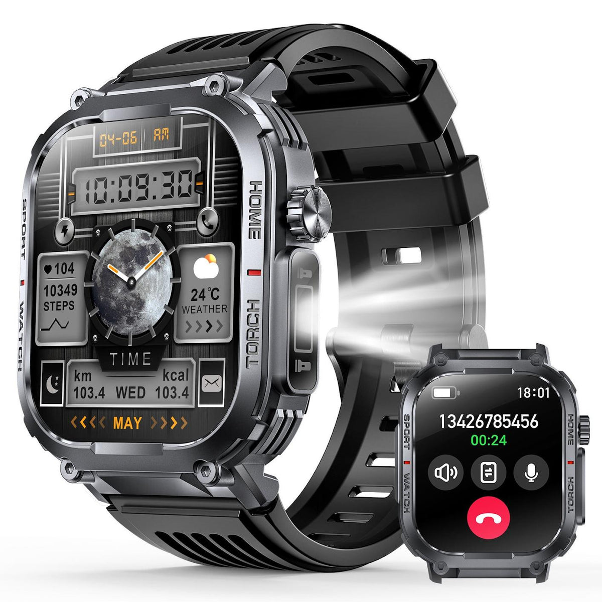 Durable smartwatch for fitness