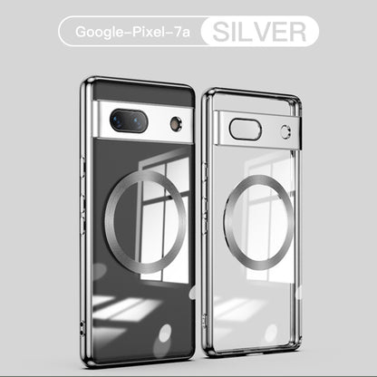 Google Pixel 7A Magnetic Charging Case - Durable TPU Protective Cover with Sleek Design