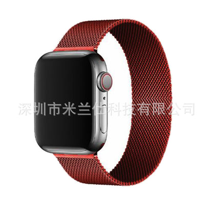 Premium Metal Milanese Loop Band for Apple Watch Series 1-9 & SE - Stylish, Adjustable & Breathable | Multiple Colors Available