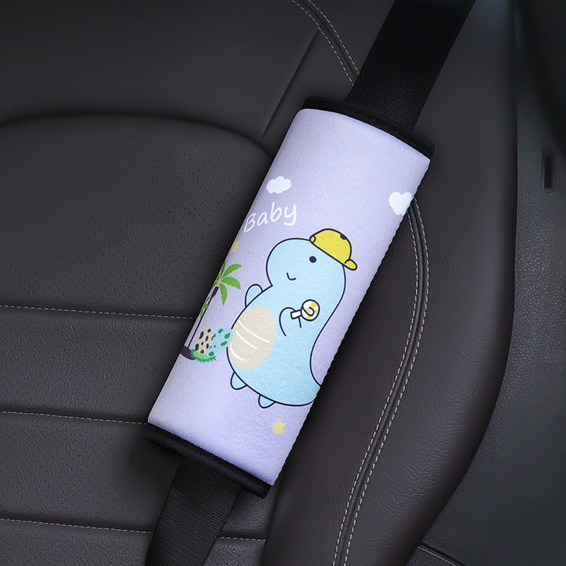 dinosaur baby car belt pad