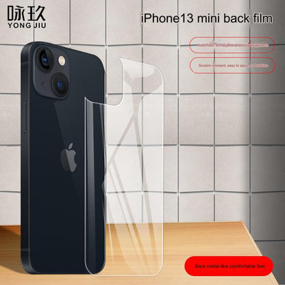 Premium Tempered Glass Back Cover for iPhone 13 Mini/Pro/Pro Max - 0.3mm Ultra-Thin, Anti-Fingerprint, HD Clarity