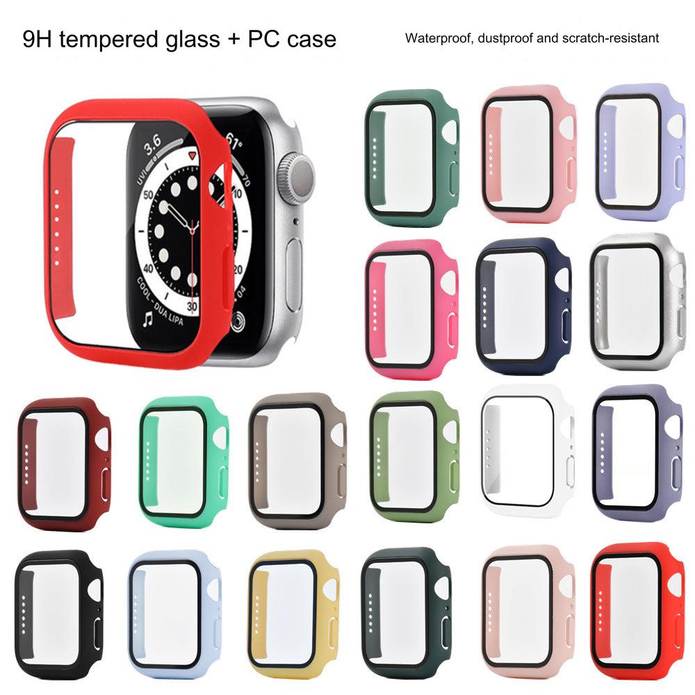 Premium Apple Watch Case with Tempered Glass for Series 1-9 & Ultra - 45mm, 41mm, 49mm Sizes