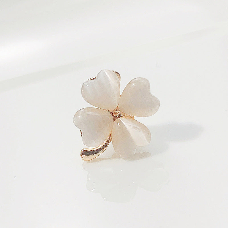 Cute Clover Design Brooch 5