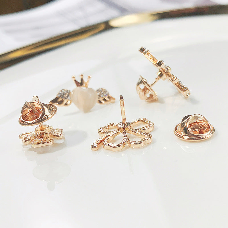 Lightweight Alloy Brooch Pin 9