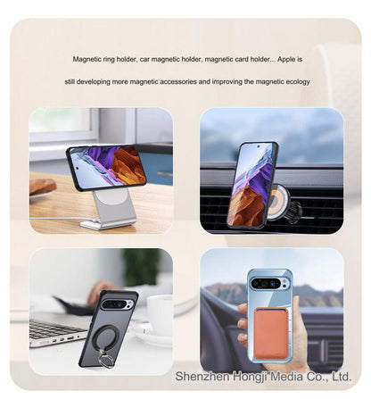 Magnetic TPU & PC Slim Case for Google Pixel 8 & Pixel 9 Series - Shockproof & Stylish Protection