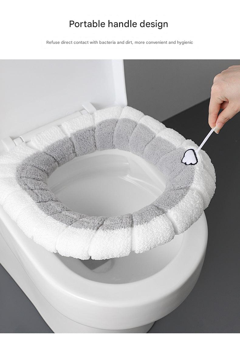 universal fit plush toilet seat