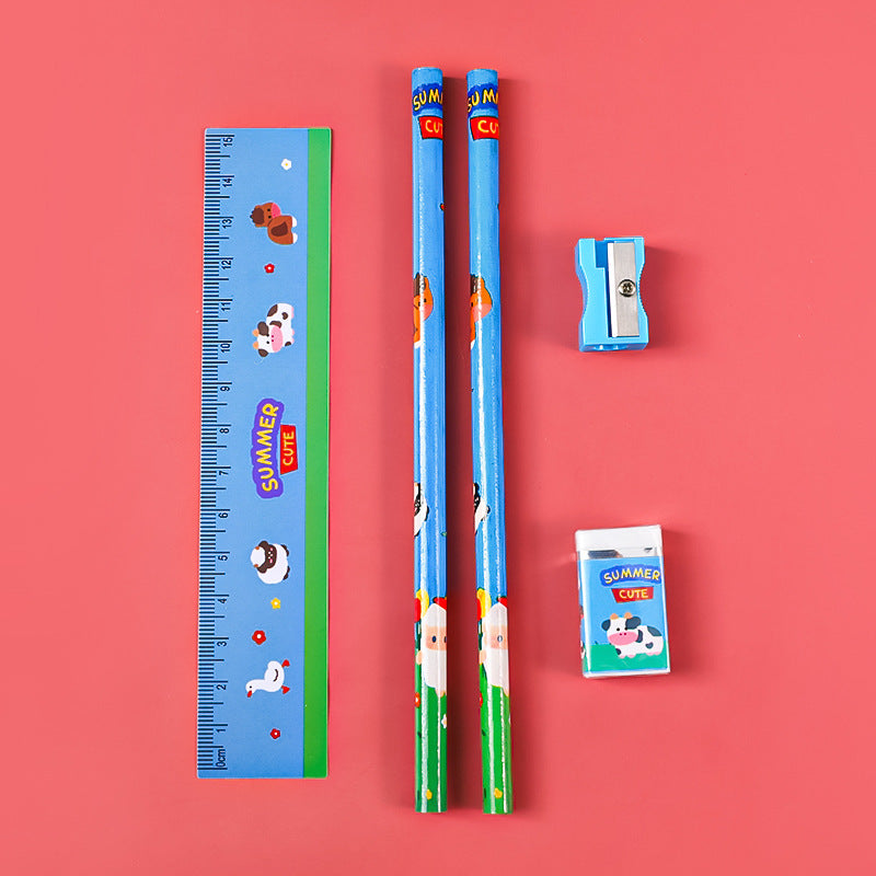 magic bunny themed pencils and accessories