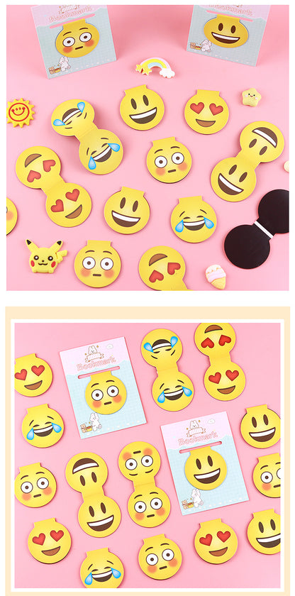 happy cartoon magnetic bookmark