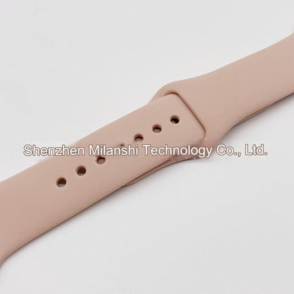 Premium Silicone Sports Watch Band for Apple Watch Series 4-9, SE, and Ultra 2 - Stylish, Durable, and Comfortable Replacement Straps