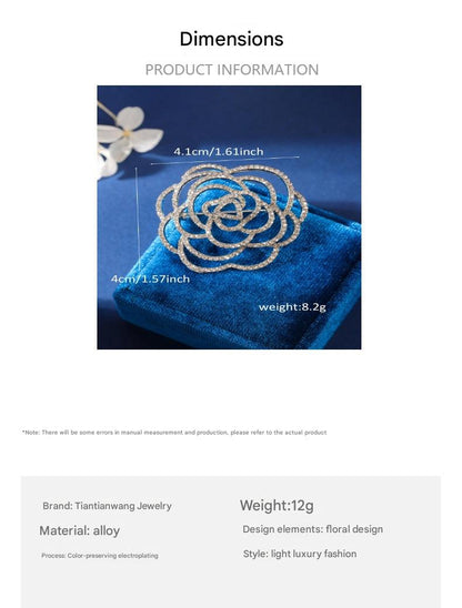 Versatile brooch suitable for various outfits