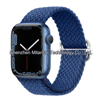 Premium Nylon Woven Watch Band for Apple Watch Series 4, 5, 6, 7, 8, SE, Ultra - Adjustable, Sporty Design