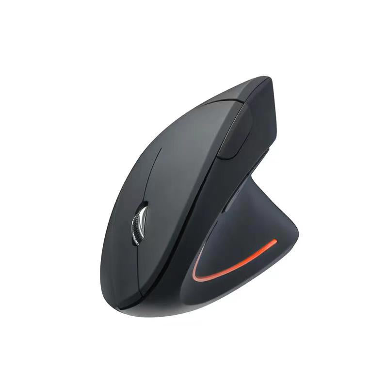 Ergonomic Rechargeable Wireless Mouse - Silent Bluetooth Optical Gaming Mouse with RGB Lights