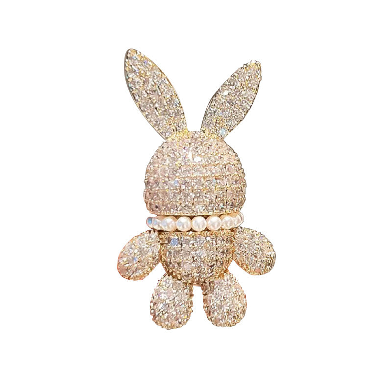 fashionable bunny-shaped pin