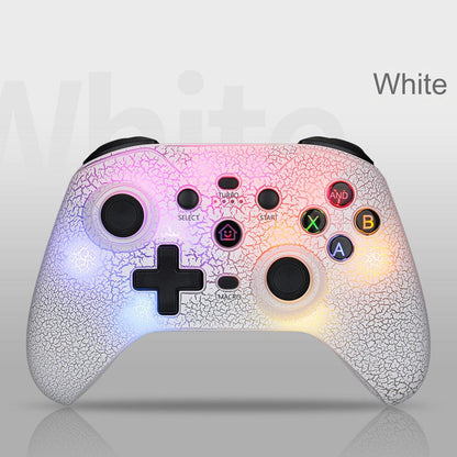 KXD NS21 RGB Wireless Gaming Controller for PC, iOS, Android, PS4, and Switch - Customizable Gaming Experience