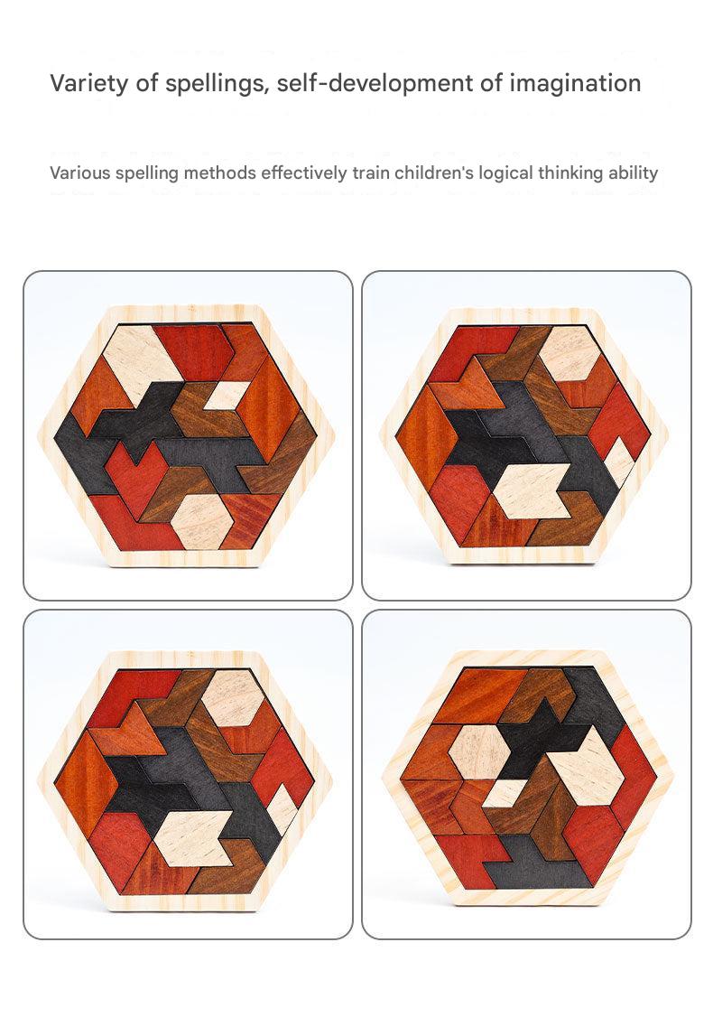 Colorful Wooden Puzzle Toy