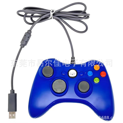 Eyierjia Wired Gaming Controller for PC, Xbox 360, PS3 - Vibrant Colors & Ergonomic Design