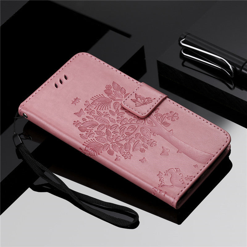 Premium PU Leather Phone Case for iPhone and Samsung Models - Stylish, Durable & Shockproof