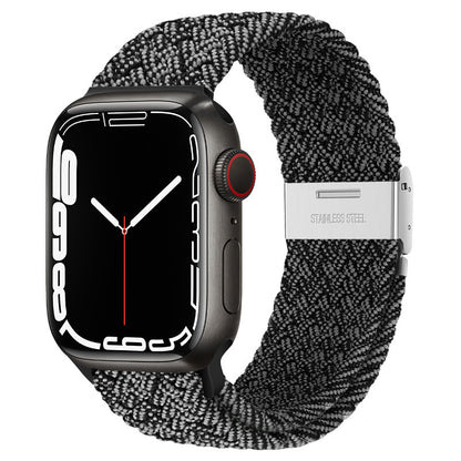 Premium Nylon Woven Strap for Apple Watch - Fits All Series and Sizes - Adjustable Buckle - Stylish and Durable