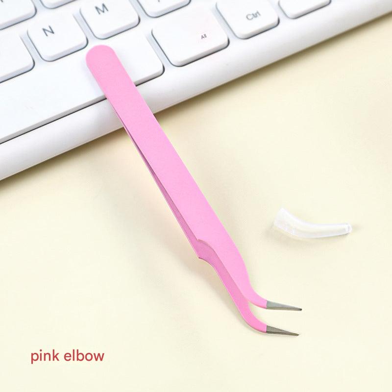 craft tweezers with decorative stickers