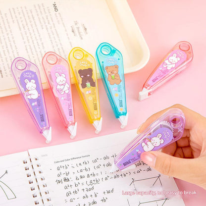 cute blue cartoon cat correction tape