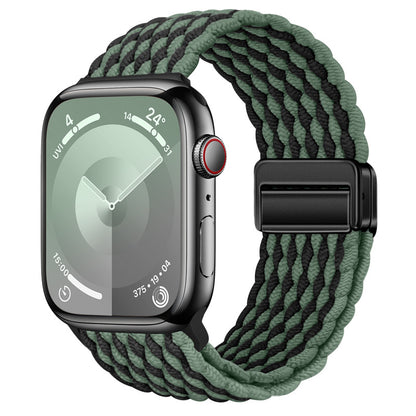 Stylish Nylon Woven Magnetic Apple Watch Band - Compatible with All Series