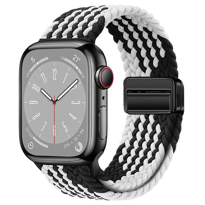 Stylish Nylon Woven Magnetic Apple Watch Band - Compatible with All Series