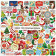 YYJQ100-0049 (100 Christmas stickers)