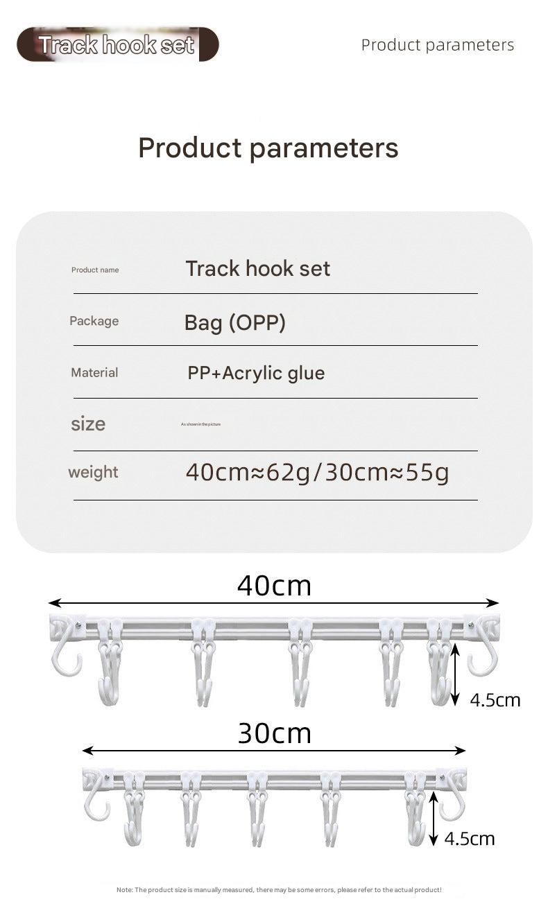 Versatile Kitchen Storage Rail