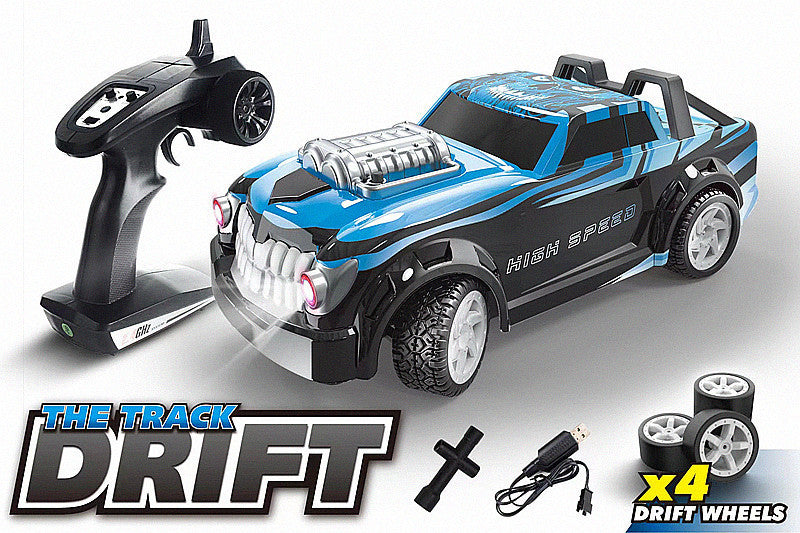 High-Speed 1:14 RC Drift Car - 4WD Remote Control Racing Toy for Kids