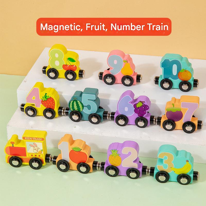 magnetic train block