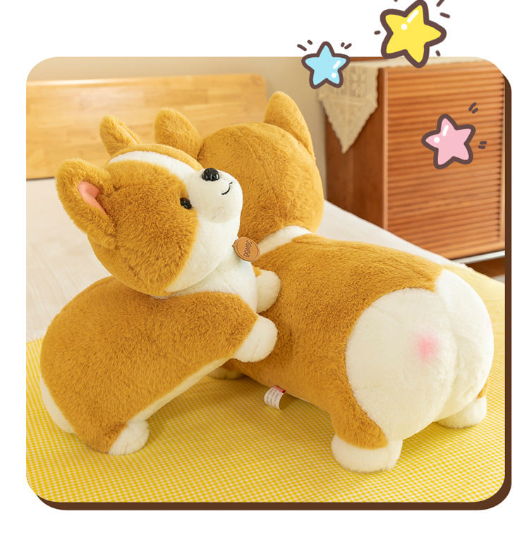 Corgi plush toy