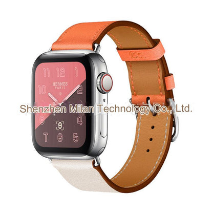 luxury leather watch band