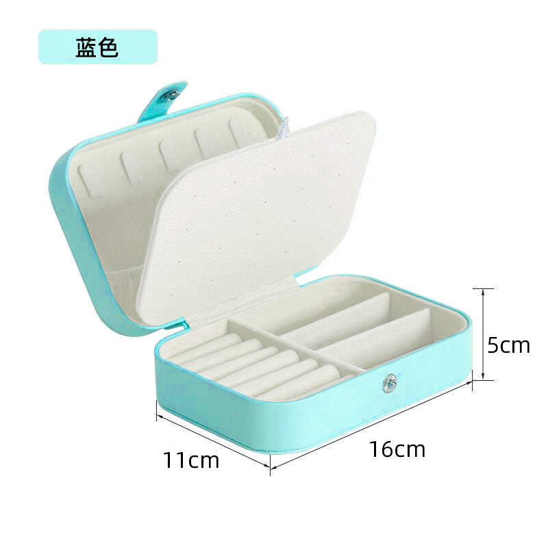 elegant portable jewelry storage box