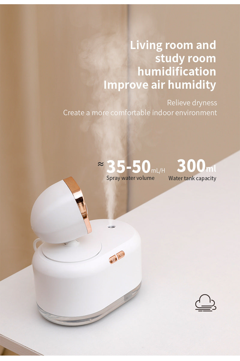 sunset projection humidifier front view