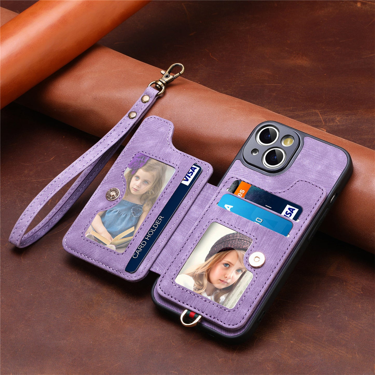 elegant leather phone case