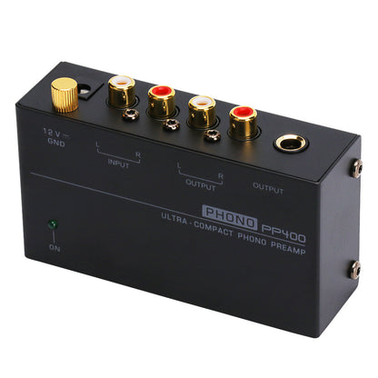 PP400 Preamp user interface closeup